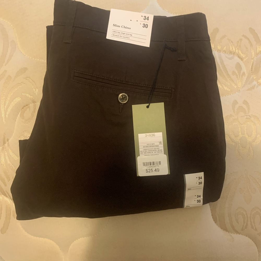 Good fellow brown chinos